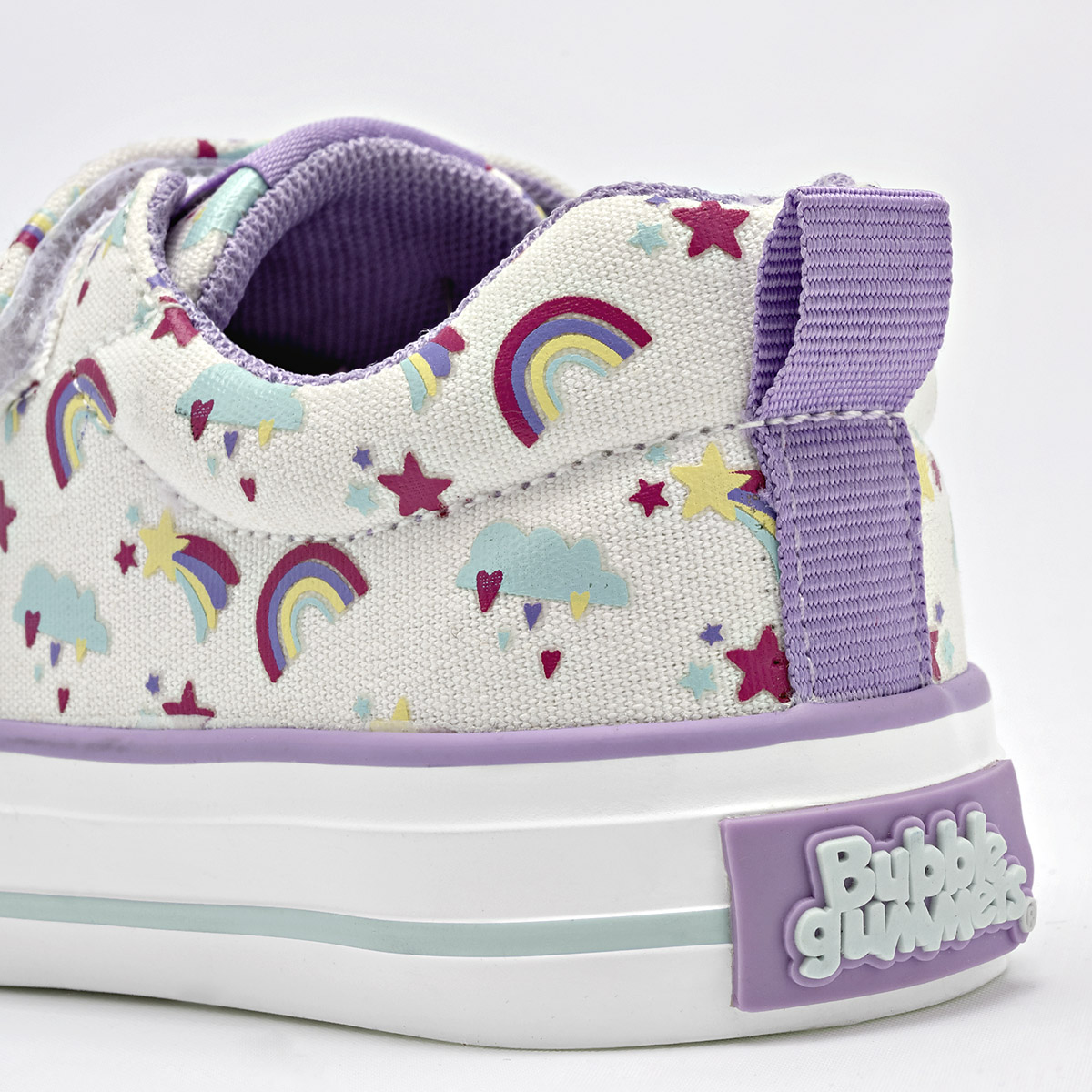 Foto 5 pulgar | Bubble Gummers Tenis Urbano Para Niña Blanco Multicolor