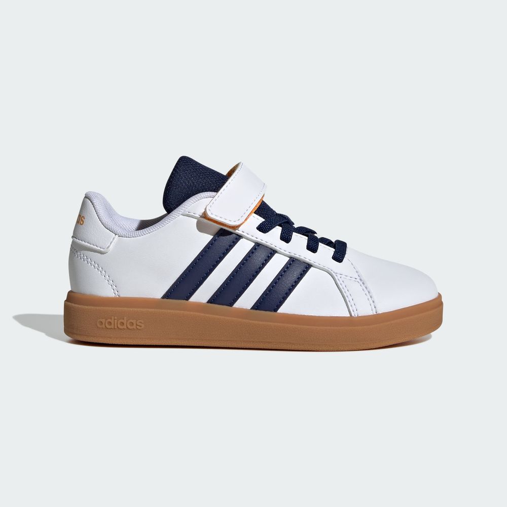 Foto 3 pulgar | Tenis Grand Court 2.0 Niños Adidas Blanco Niños