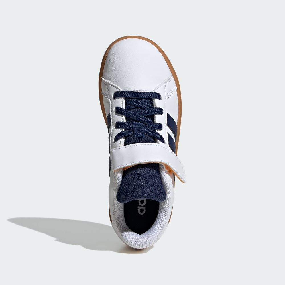 Foto 5 pulgar | Tenis Grand Court 2.0 Niños Adidas Blanco Niños