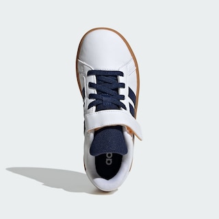 Foto 4 | Tenis Grand Court 2.0 Niños Adidas Blanco Niños