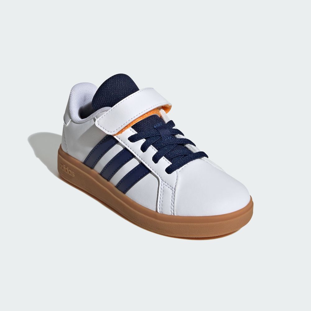 Foto 7 pulgar | Tenis Grand Court 2.0 Niños Adidas Blanco Niños