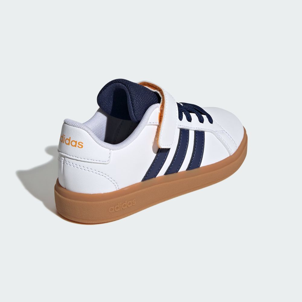 Foto 8 pulgar | Tenis Grand Court 2.0 Niños Adidas Blanco Niños