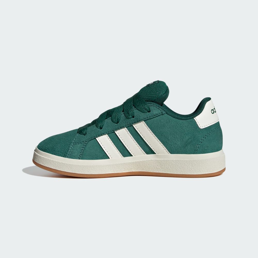Foto 4 pulgar | Grand Court 00s K Adidas Verde Niños