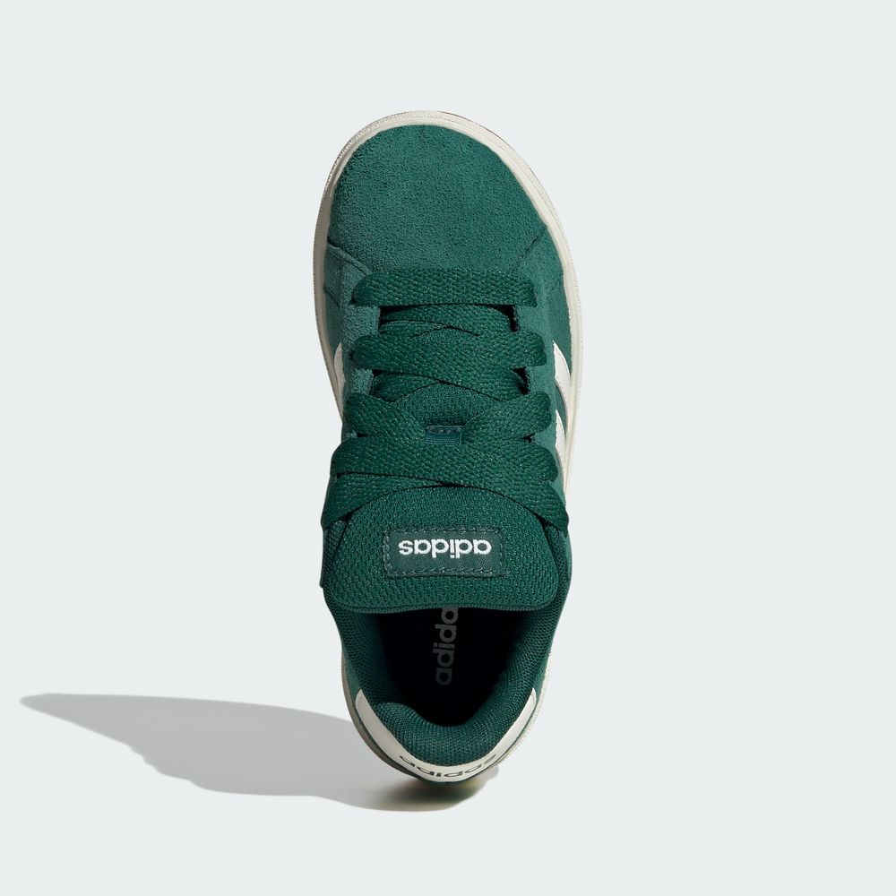 Foto 5 pulgar | Grand Court 00s K Adidas Verde Niños