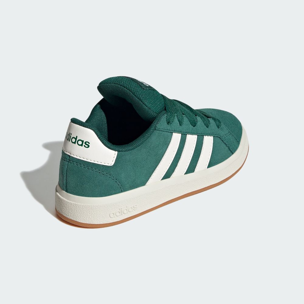 Foto 8 pulgar | Grand Court 00s K Adidas Verde Niños