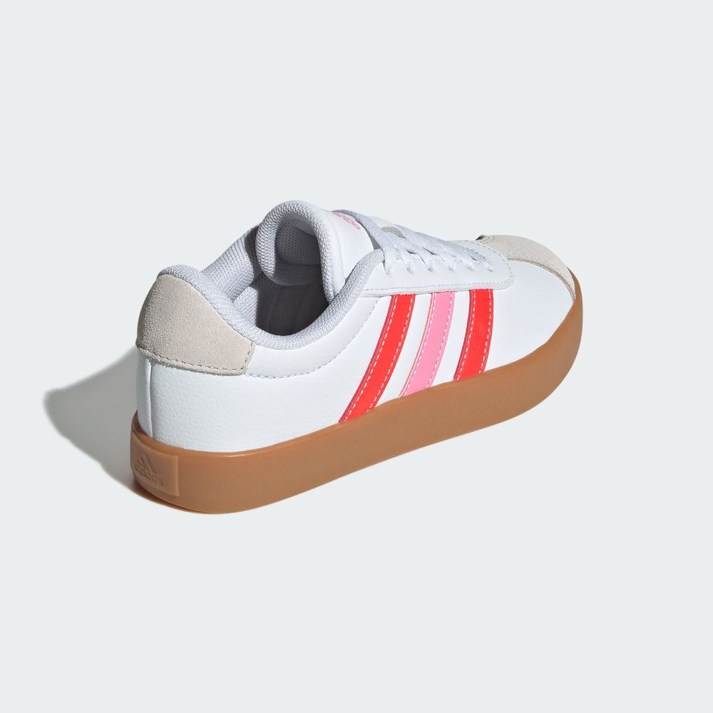 Foto 7 | Tenis Vl Adidas Court 3.0 Adidas Blancos para Niños
