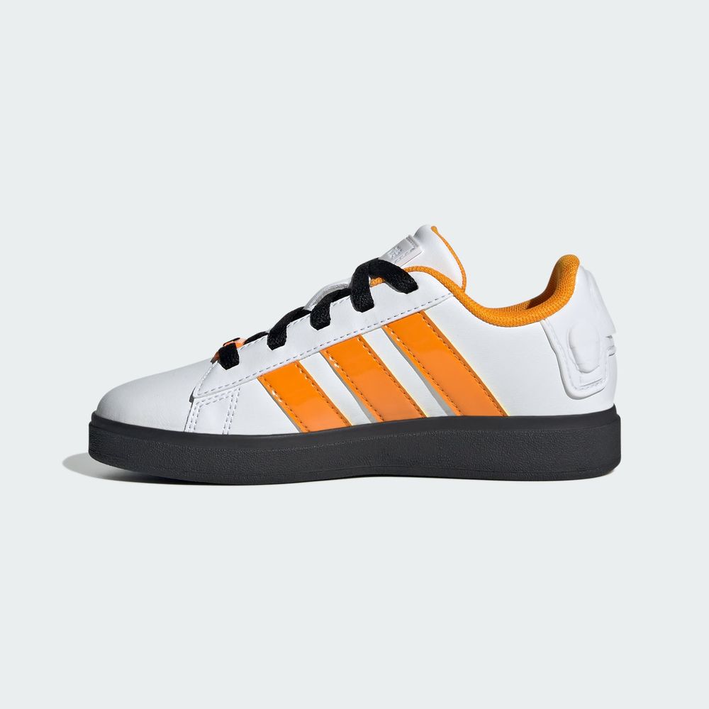 Foto 4 pulgar | Droids Grand Court 2.0 K Adidas Blanco Niños