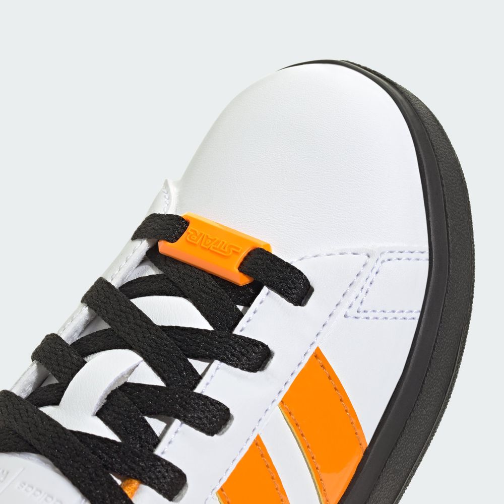 Foto 9 pulgar | Droids Grand Court 2.0 K Adidas Blanco Niños