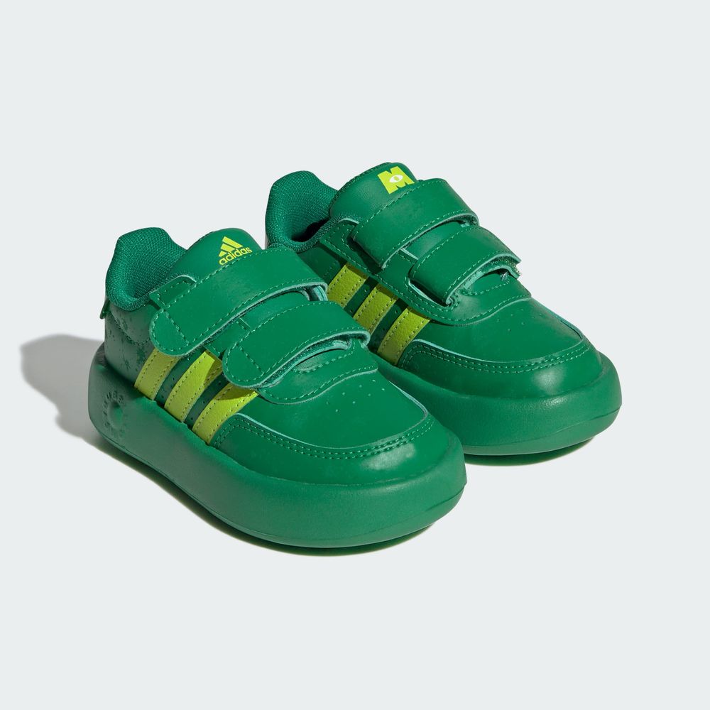 Foto 5 pulgar | Tenis Adidas X Disney Breaknet Monsters Inc. Niños Adidas Verde Niños