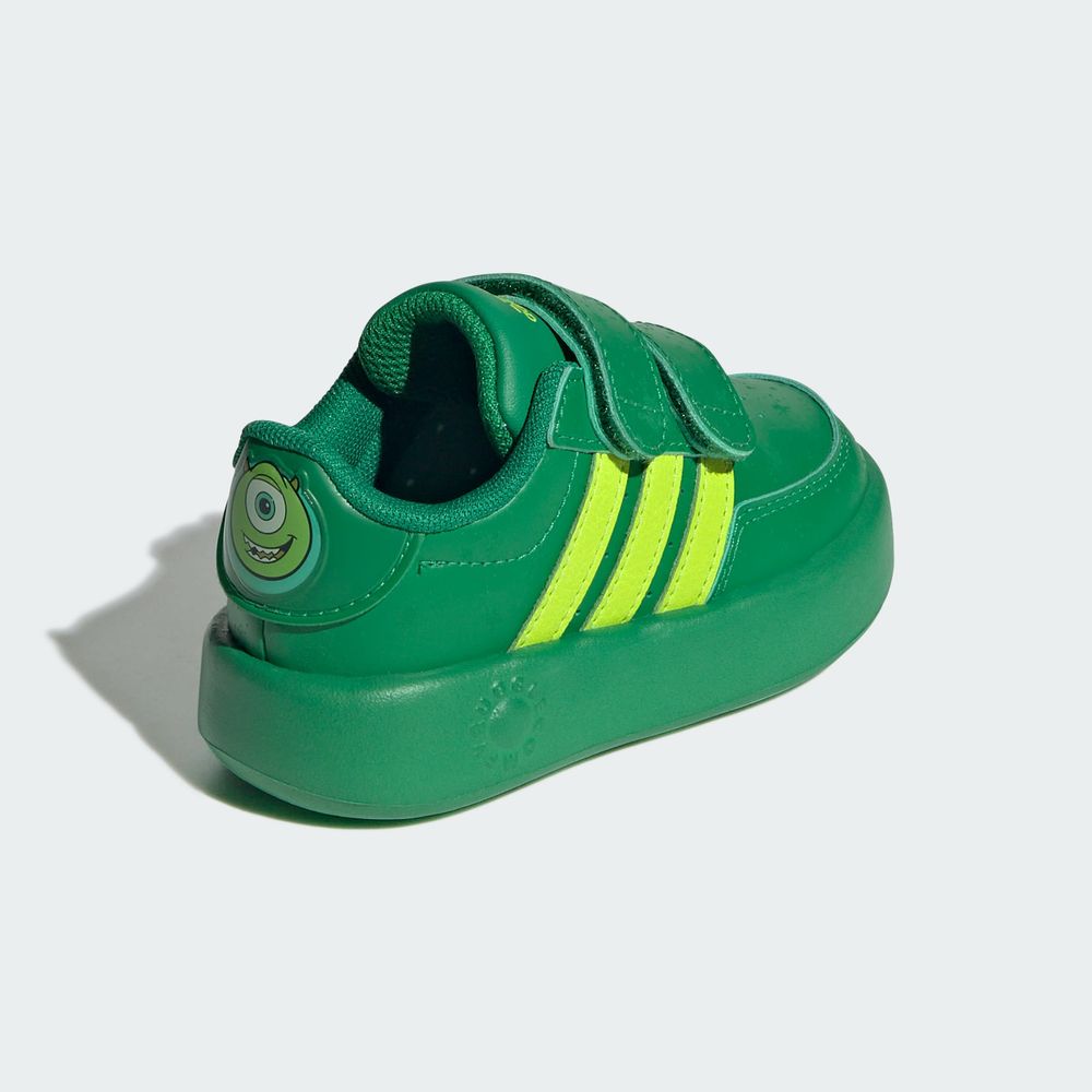 Foto 9 pulgar | Tenis Adidas X Disney Breaknet Monsters Inc. Niños Adidas Verde Niños