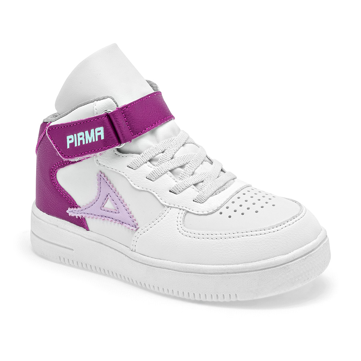 Tenis Urbanos Pirma Blancos Agujeta Elástica para Niña