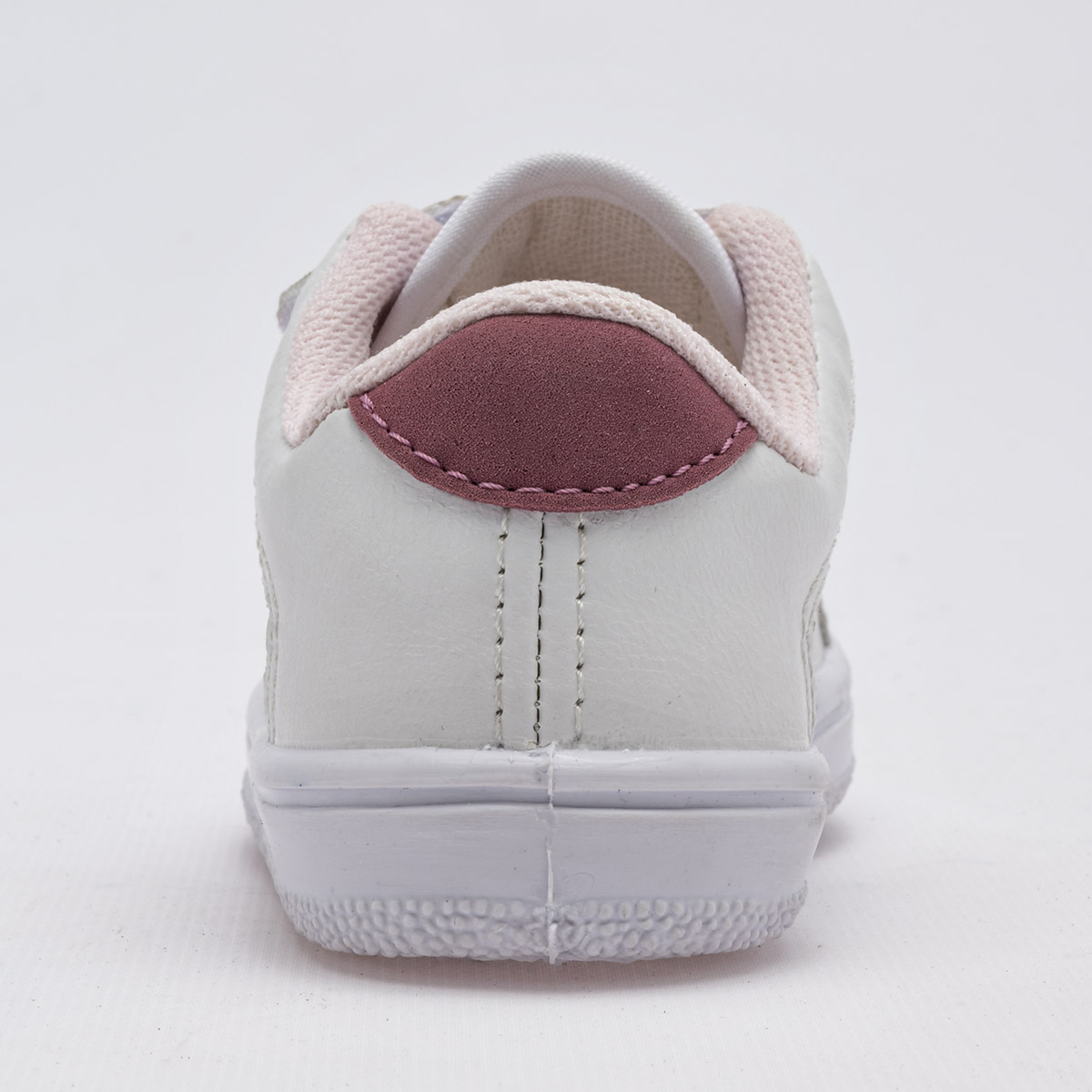 Foto 4 pulgar | Tenis Levi's Blanco y Rosa para Bebé Niña