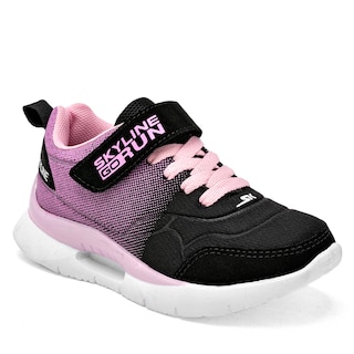 Foto 1 | Skyline Tenis Deportivo Para Niña Negro Rosa