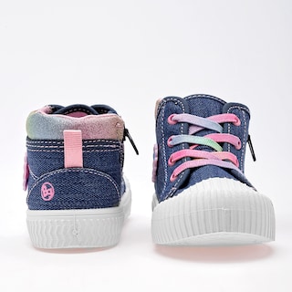 Foto 3 | Bubble Gummers Tenis Para Bebé Niña Azul Multicolor