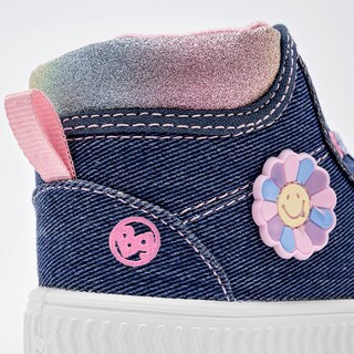 Foto 4 | Bubble Gummers Tenis Para Bebé Niña Azul Multicolor