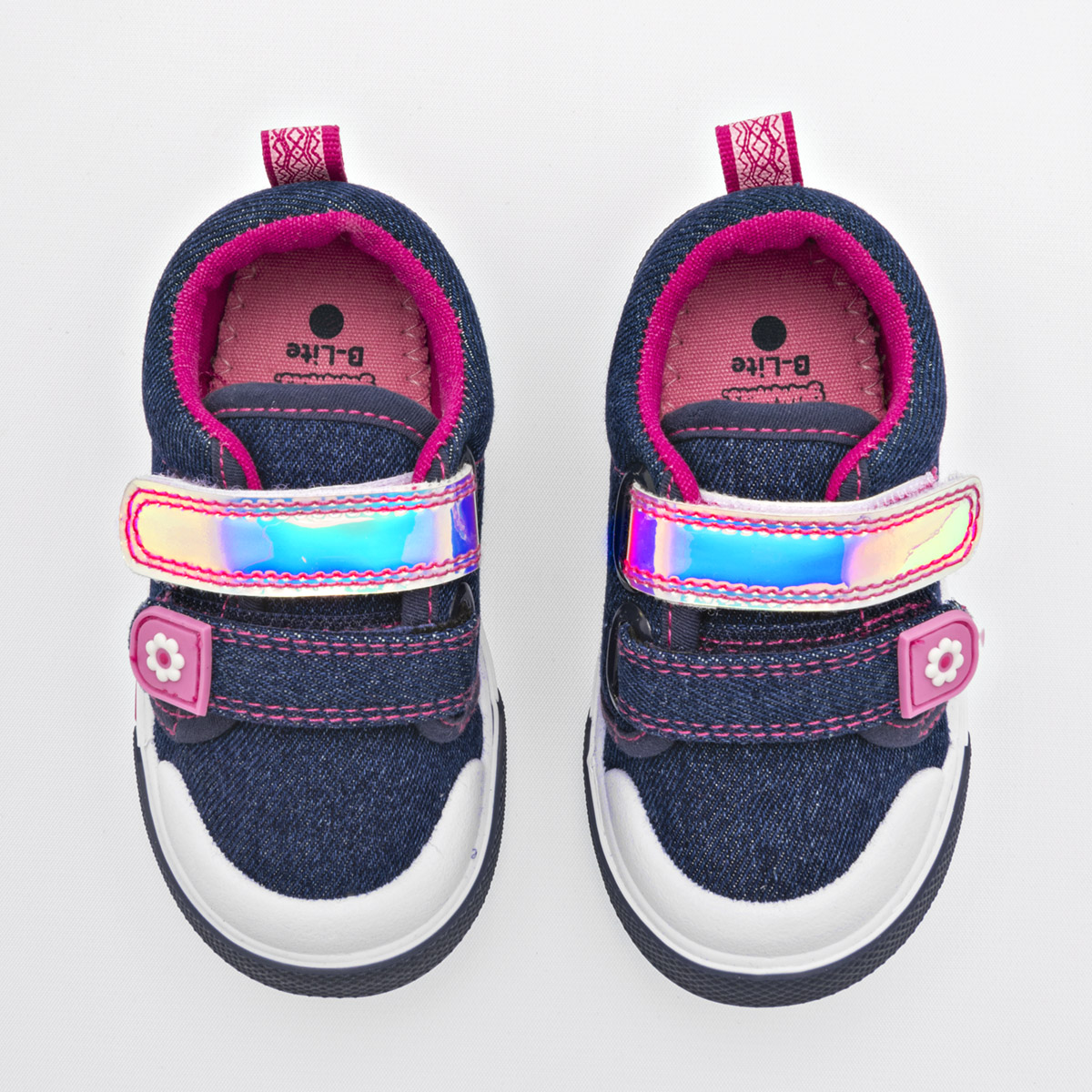 Foto 4 pulgar | Bubble Gummers Tenis Para Bebé Niña Azul Fucsia