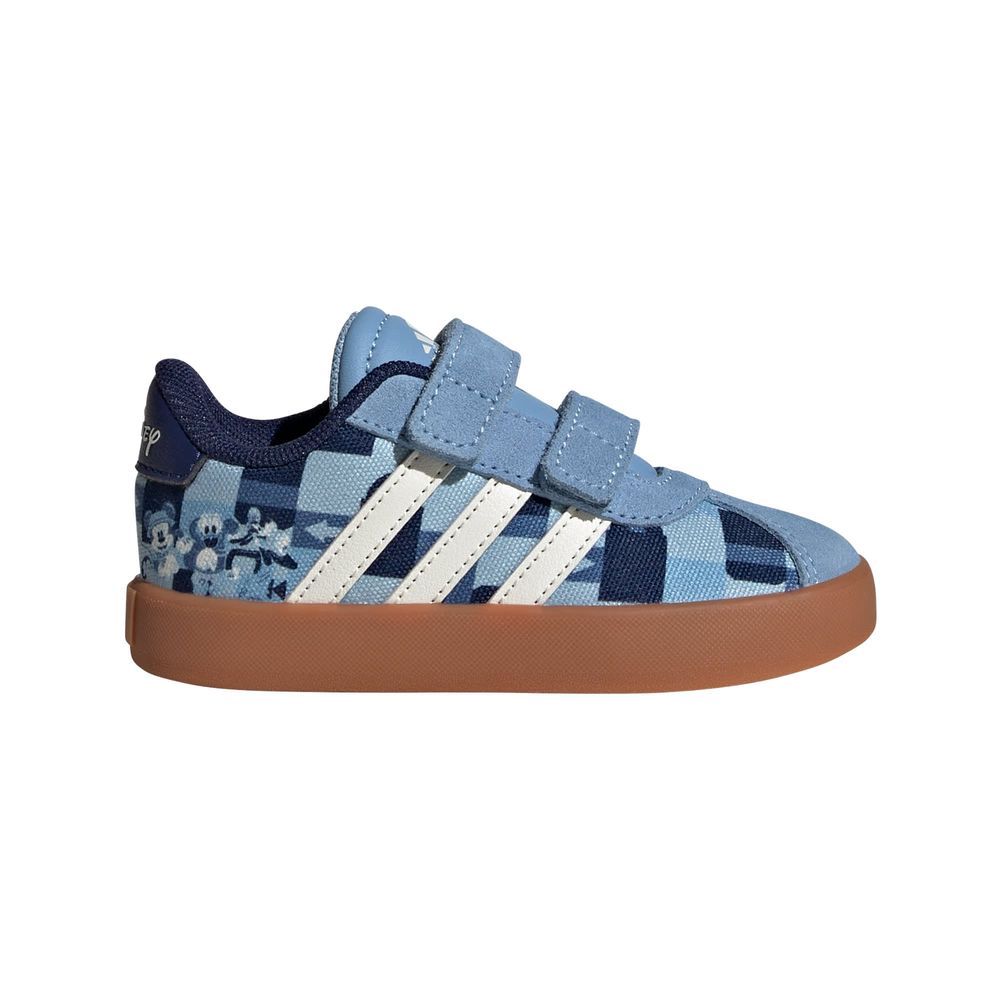 Foto 1 | Tenis Vl Court Adidas x Disney Mickey Mouse (bebé) Azul para Niños