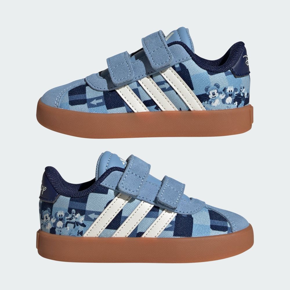 Foto 8 | Tenis Vl Court Adidas x Disney Mickey Mouse (bebé) Azul para Niños