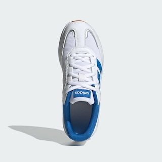 Foto 4 | Tenis Tensaur Switch Kids Adidas Blanco Niños