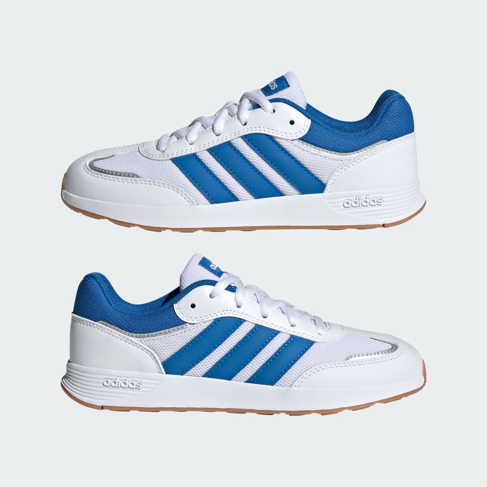 Foto 9 pulgar | Tenis Tensaur Switch Kids Adidas Blanco Niños