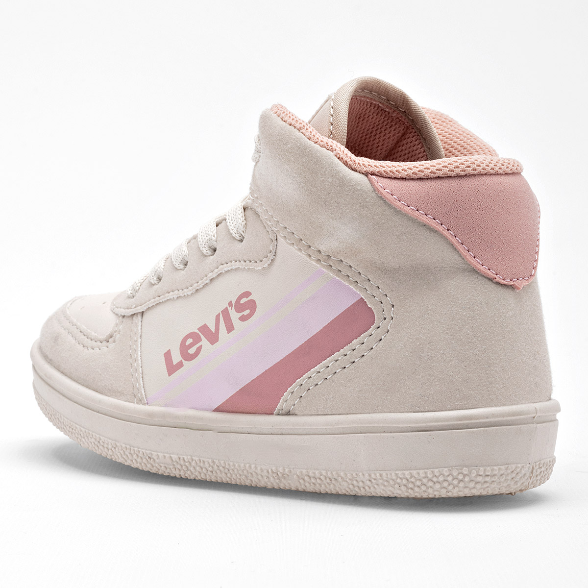 Foto 4 pulgar | Tenis Urbanos Levi's Beige para Niña