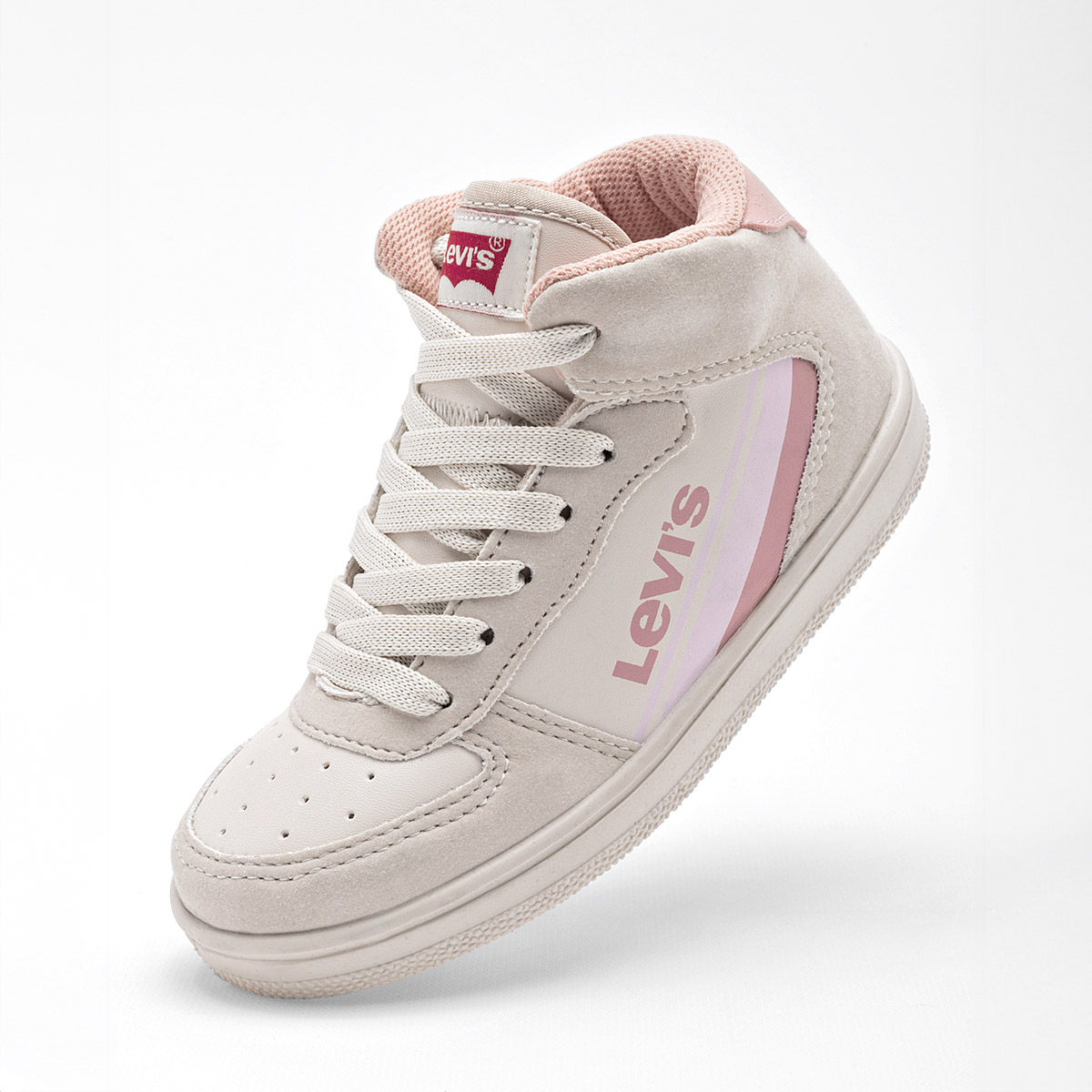 Foto 5 pulgar | Tenis Urbanos Levi's Beige para Niña