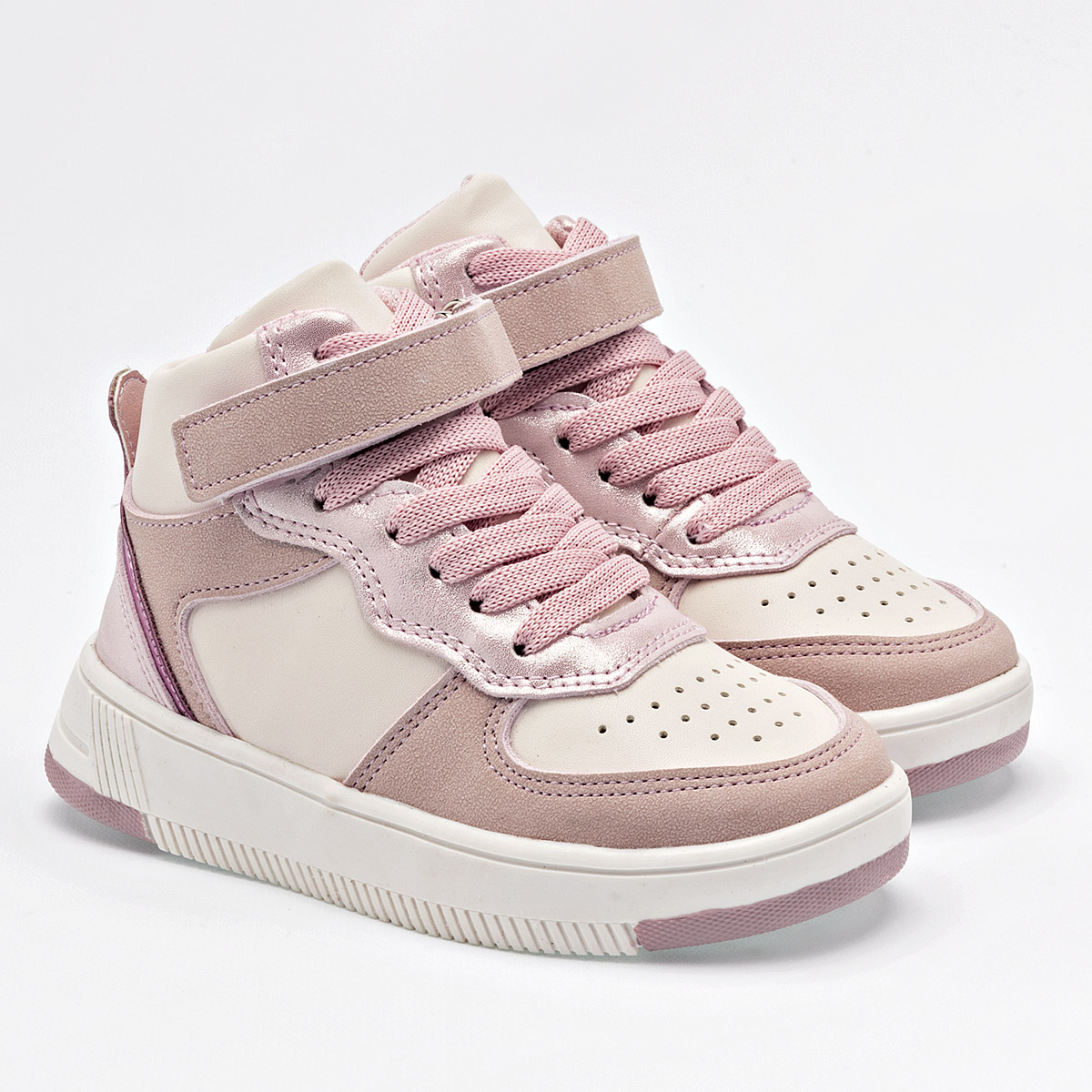 Foto 2 | Phantom Kids Tenis Urbano Para Niña Latte Rosa
