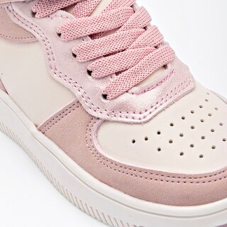 Foto 4 | Phantom Kids Tenis Urbano Para Niña Latte Rosa