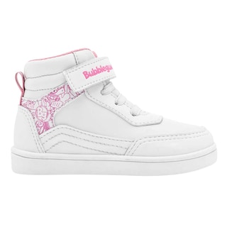Foto 3 | Bubble Gummers Tenis Urbano Para Niña Blanco Rosa
