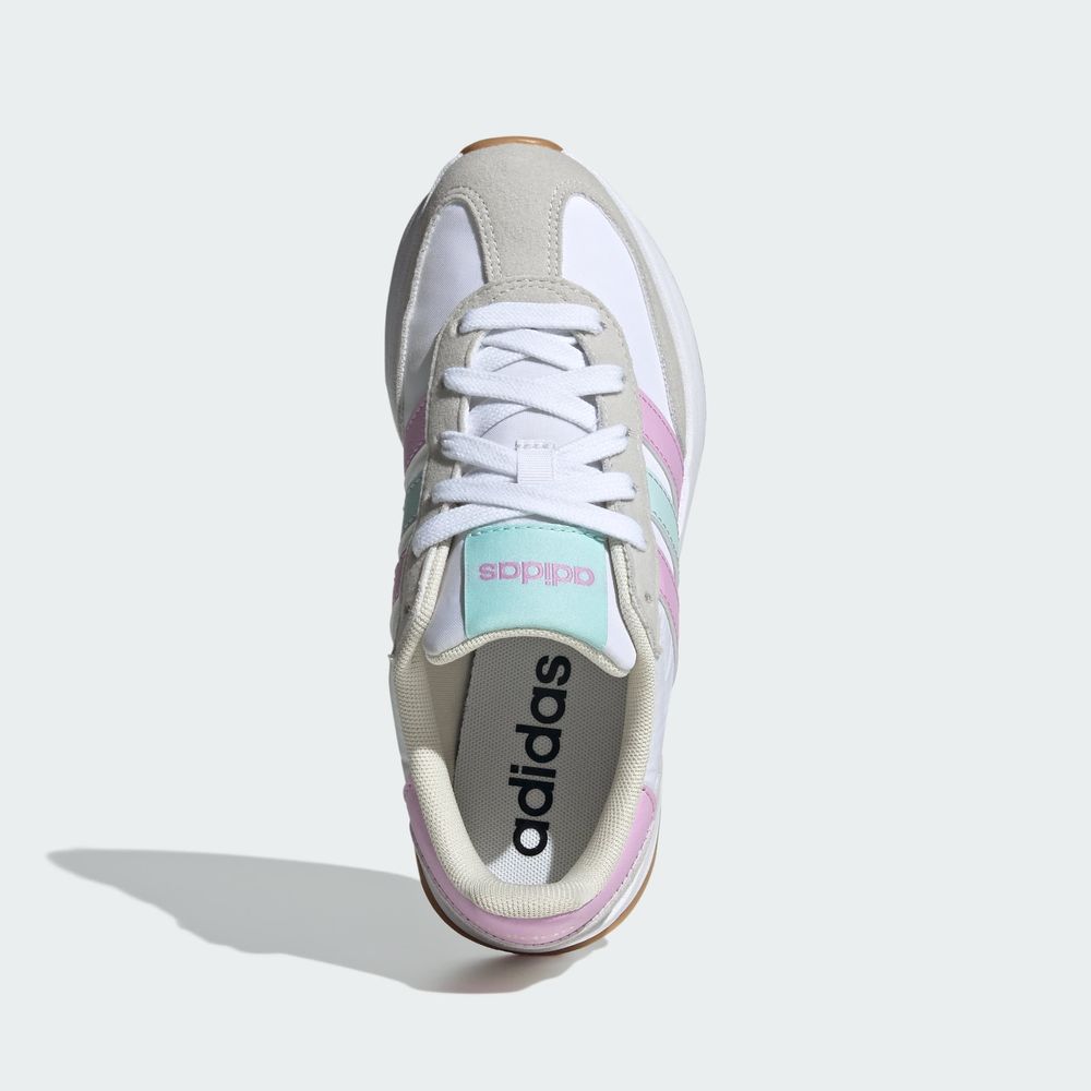 Foto 5 pulgar | Tenis Run 70s 2.0  Adidas Blanco para Mujer