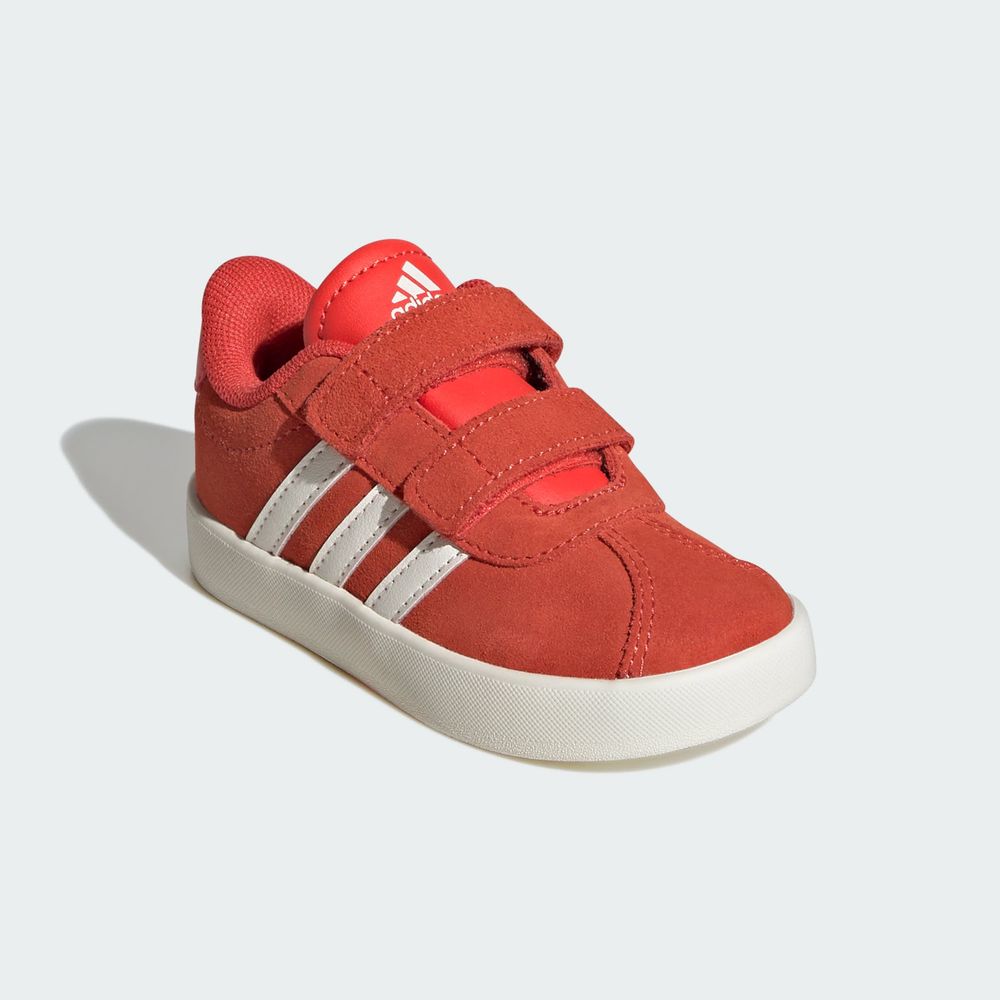 Foto 7 pulgar | Tenis Adidas Vl Court 3.0 Adidas Naranja Niños