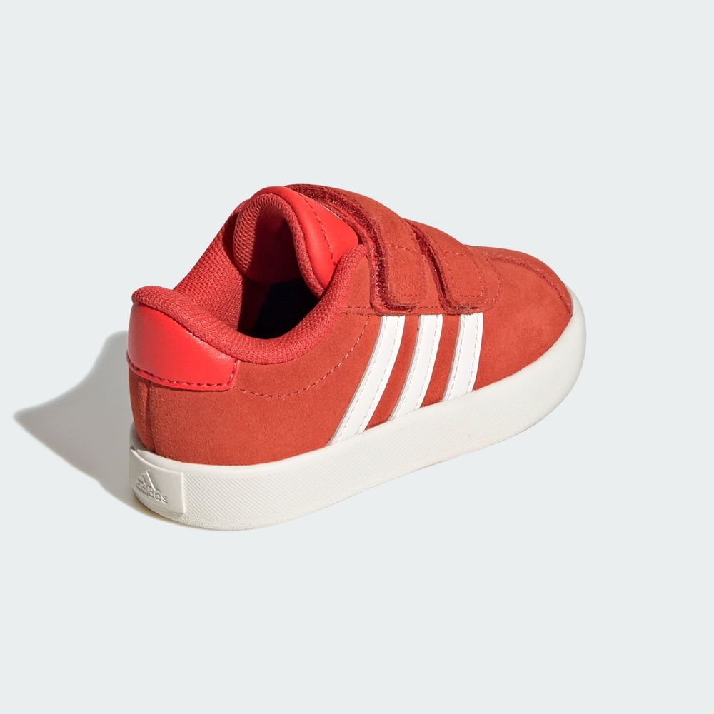 Foto 7 | Tenis Adidas Vl Court 3.0 Adidas Naranja Niños