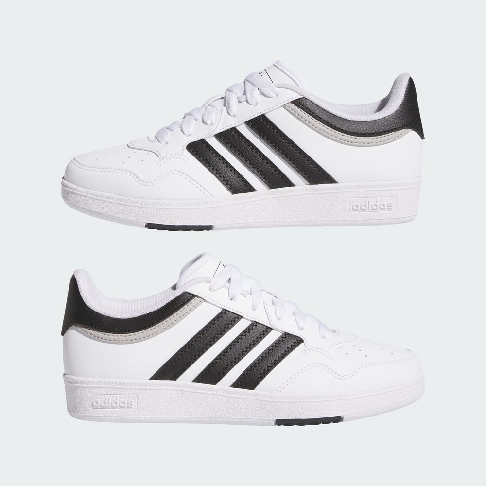 Foto 9 pulgar | Hoops 4.0 J Adidas Blanco Niños