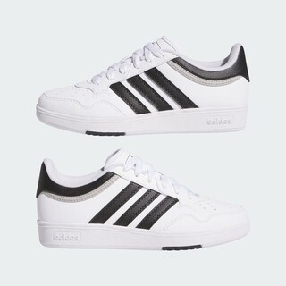 Foto 8 | Hoops 4.0 J Adidas Blanco Niños