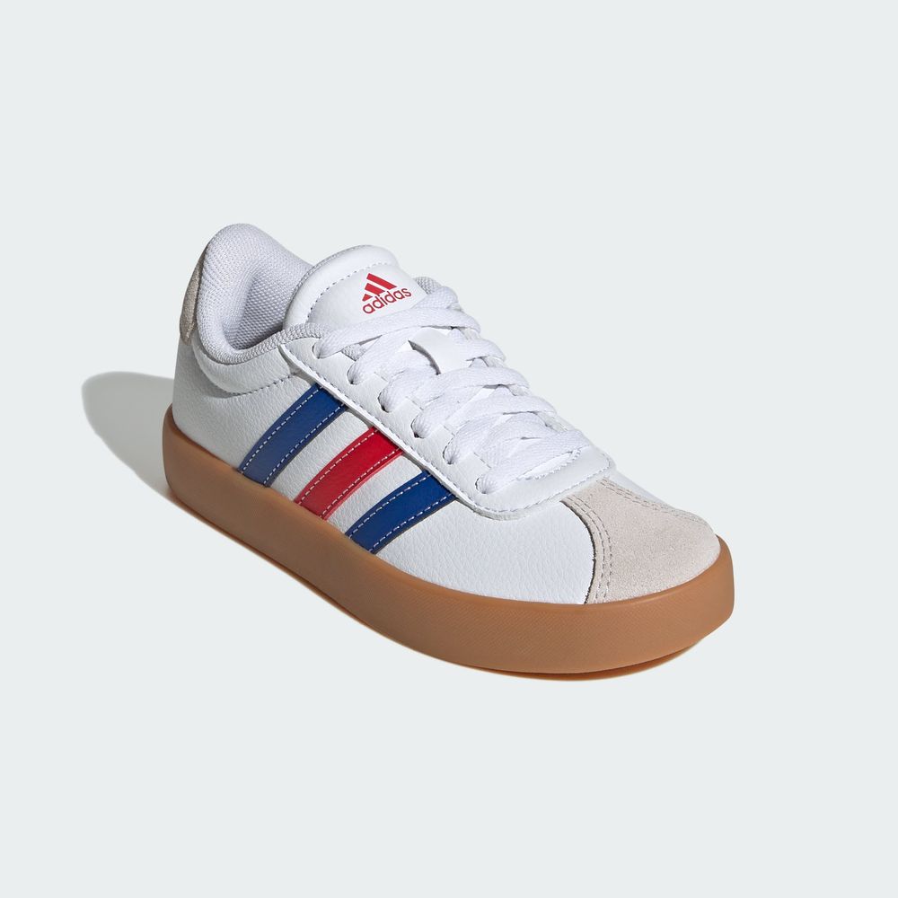 Foto 7 pulgar | Tenis Vl Adidas Court 3.0 Niños Adidas Blanco Niños