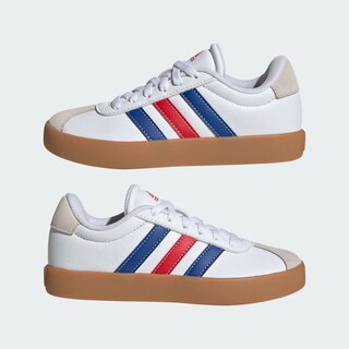 Foto 8 | Tenis Vl Adidas Court 3.0 Niños Adidas Blanco Niños