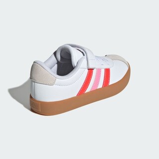 Foto 7 | Tenis Vl Court 3.0 Skateboarding Niños Adidas Blanco Niños