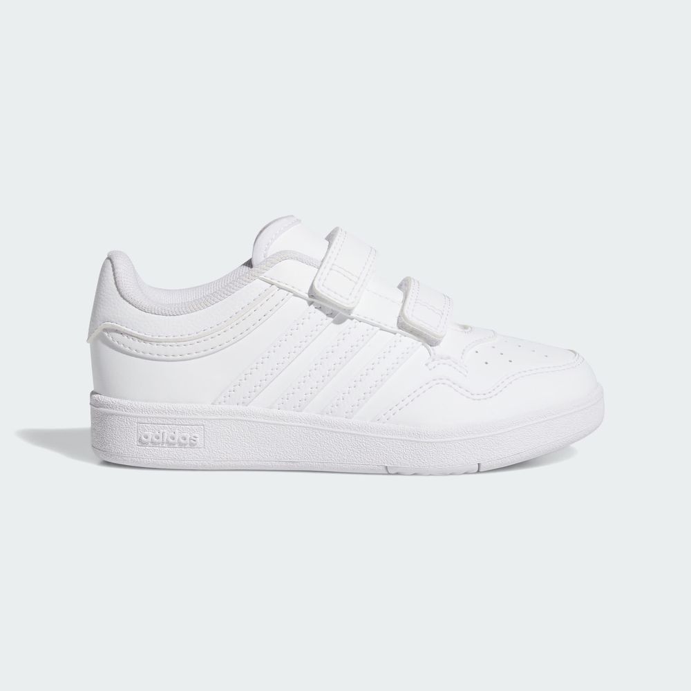 Foto 2 | Hoops 4.0 Cf C Adidas Blanco Niños