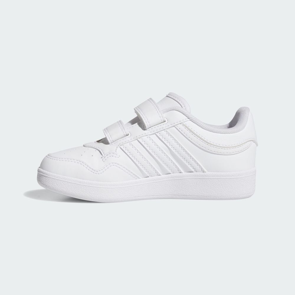 Foto 3 | Hoops 4.0 Cf C Adidas Blanco Niños