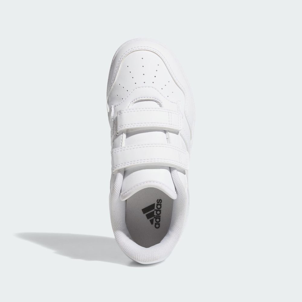Foto 4 | Hoops 4.0 Cf C Adidas Blanco Niños