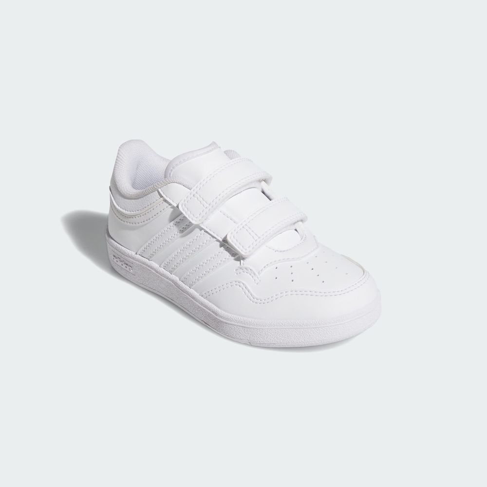 Foto 6 | Hoops 4.0 Cf C Adidas Blanco Niños