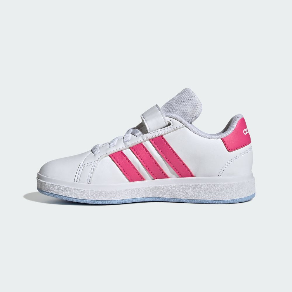 Foto 4 pulgar | Tenis Grand Court 2.0 Niños Adidas Blanco Niños
