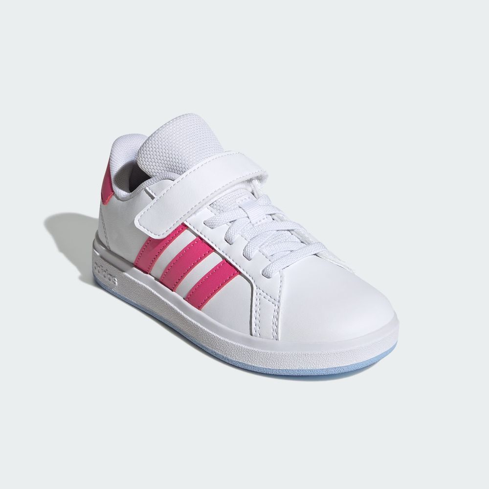 Foto 7 pulgar | Tenis Grand Court 2.0 Niños Adidas Blanco Niños