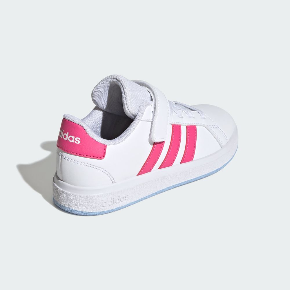 Foto 8 pulgar | Tenis Grand Court 2.0 Niños Adidas Blanco Niños