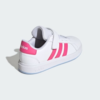Foto 7 | Tenis Grand Court 2.0 Niños Adidas Blanco Niños