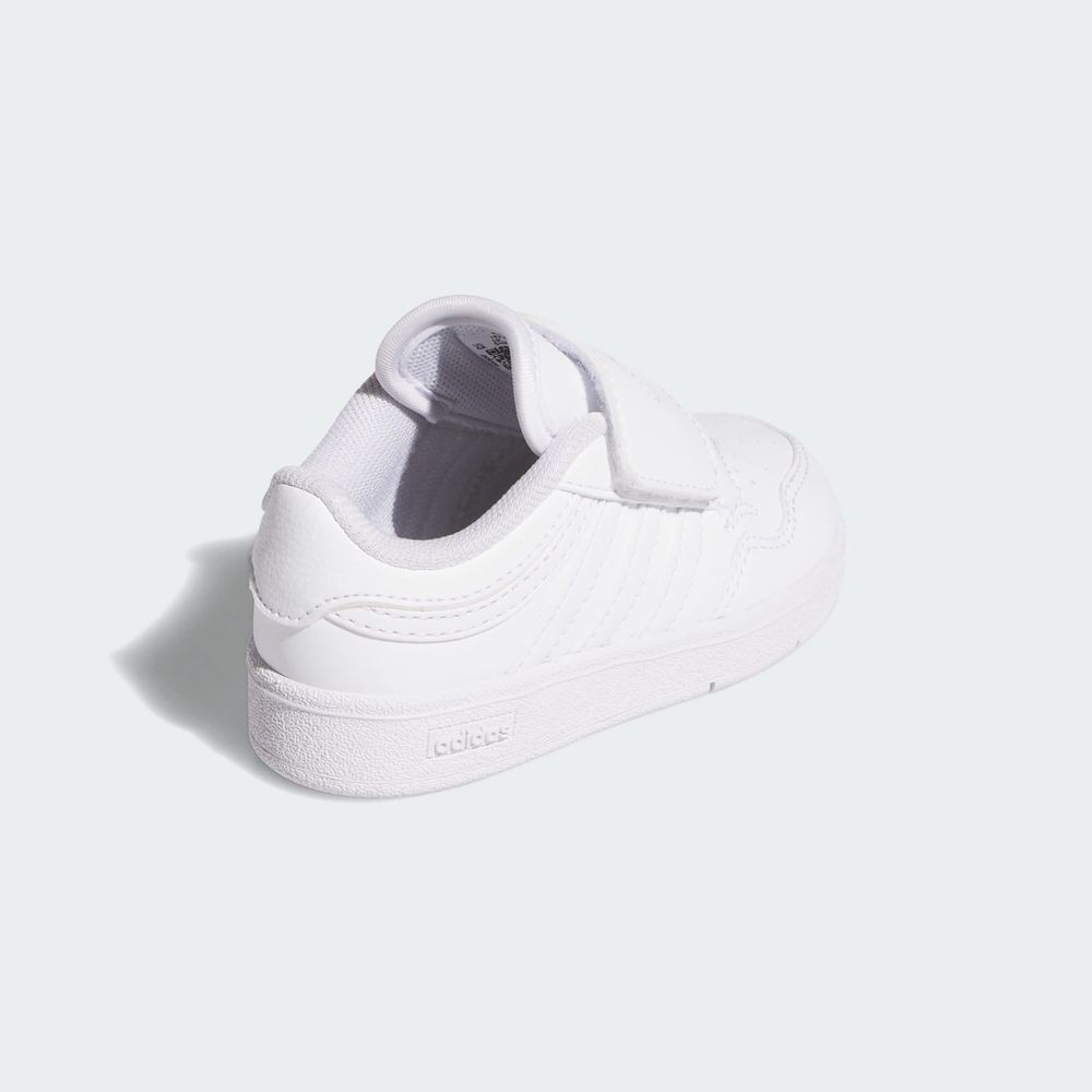 Foto 8 pulgar | Tenis Hoops 4.0 Kids Adidas Blanco Niños