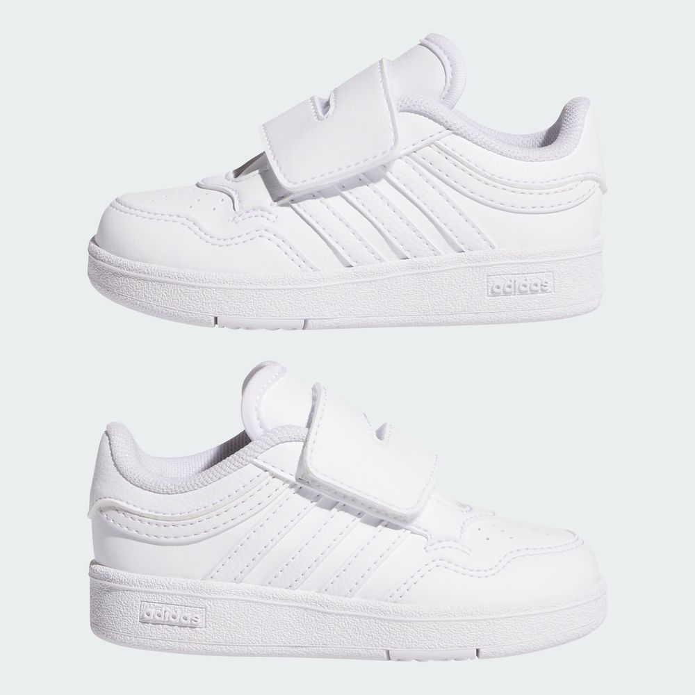 Foto 9 pulgar | Tenis Hoops 4.0 Kids Adidas Blanco Niños