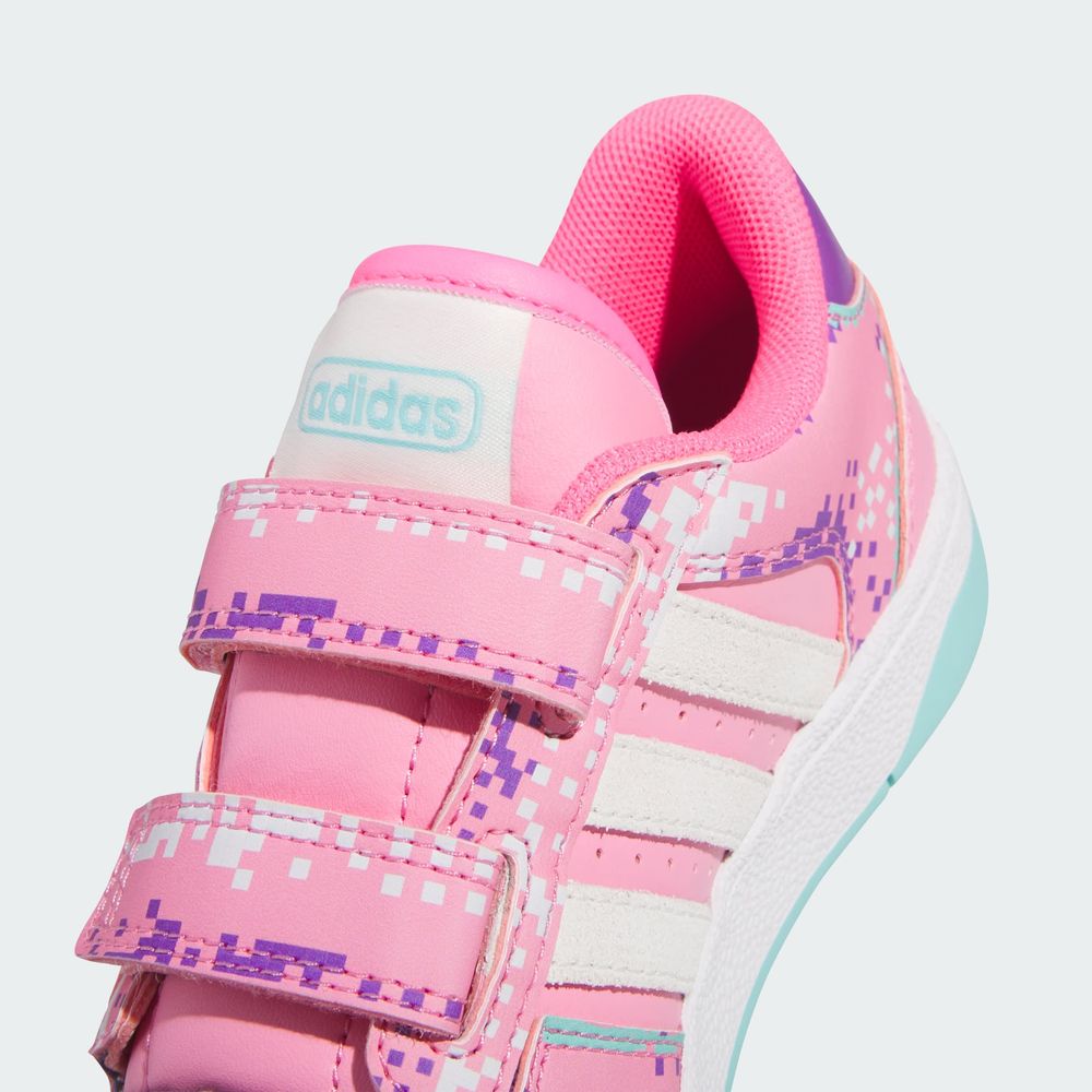 Foto 9 pulgar | Tenis Break Start Niños Adidas Rosa Niños