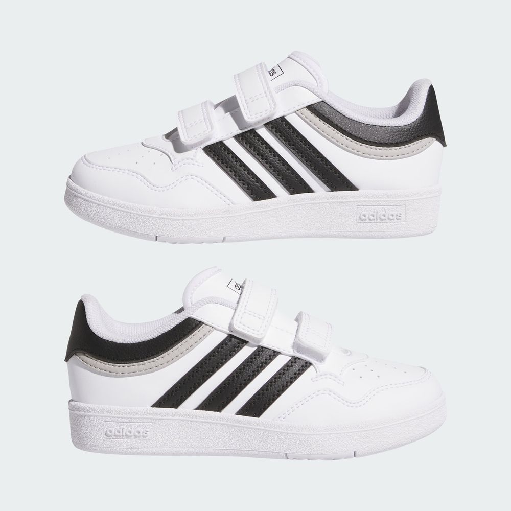 Foto 9 pulgar | Hoops 4.0 Cf C Adidas Blanco Niños