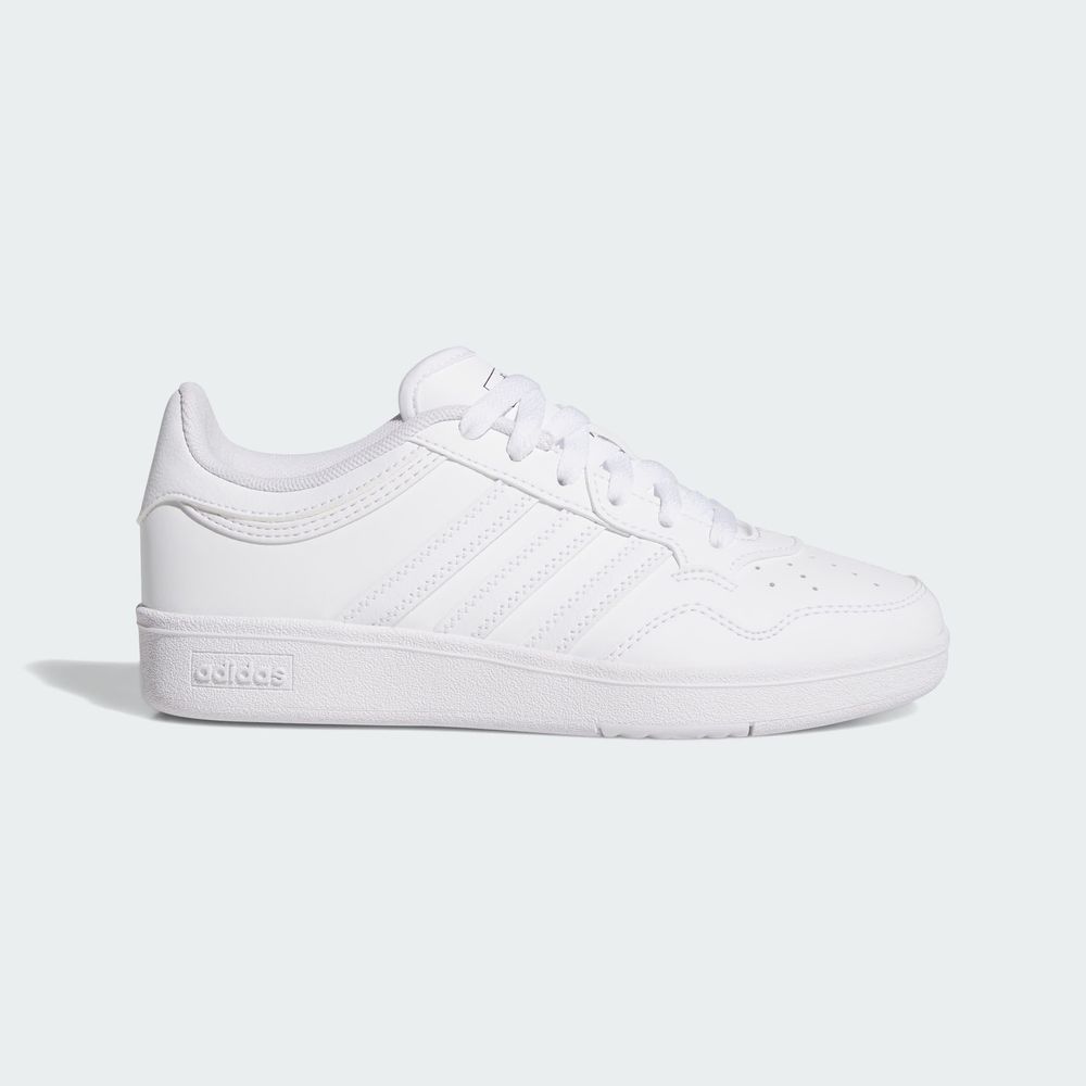 Foto 3 pulgar | Hoops 4.0 J Adidas Blanco Niños